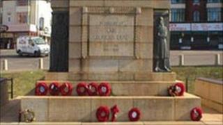 Blackpool war memorial