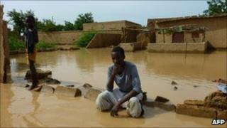 Floods in Niamey, Niger - 6 August 2010