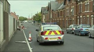 Lurgan bomb scene