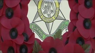 Burma Star Association wreath