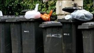 Council rubbish bins