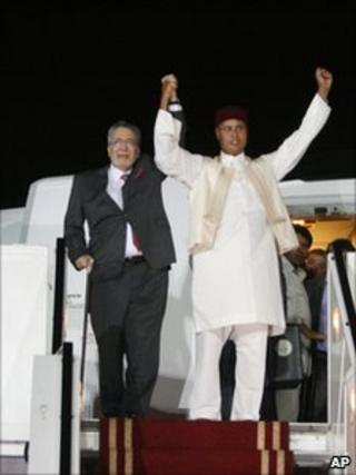 Lockerbie bomber Megrahi arrives in Libya in 2009