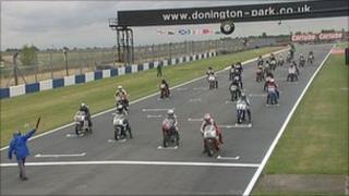 First race at Donington 08/10