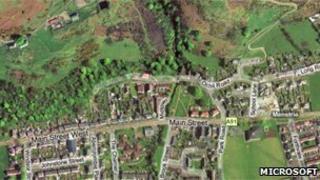 Menstrie map