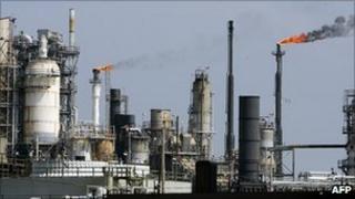 Oil refinery