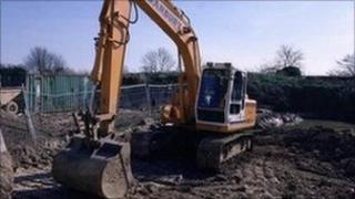 JCB digger