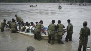 Flooding in Mingora