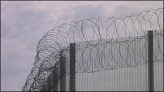 Prison fence