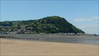 Minehead beach