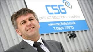 Calum Johnston of Contract Solutions Grampian