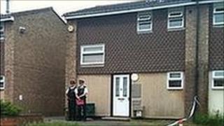 Scene of stabbing