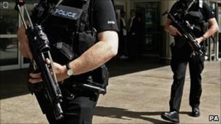 Anti-terror police