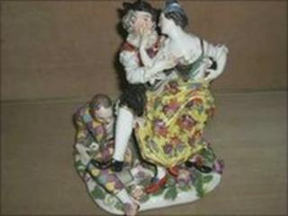 Porcelain stolen from Firle Place