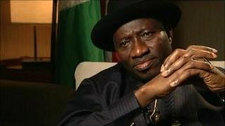 President Goodluck Jonathan