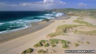 Scottish beach