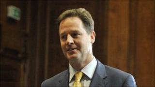 Deputy Prime Minister Nick Clegg
