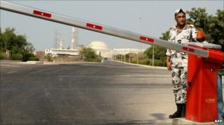 Bushehr nuclear power plant in southern Iran 20 August 2010