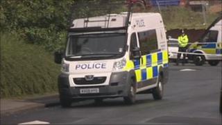 The scene of the shooting