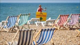 Brighton beach