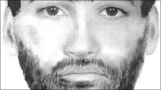 Drawing of man hit by train in Coventry on 30 October 1993