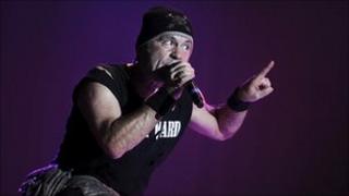 Bruce Dickinson of Iron Maiden