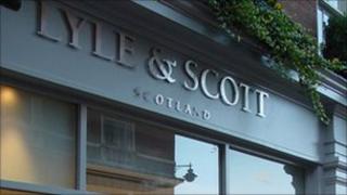 Lyle & Scott Covent Garden store