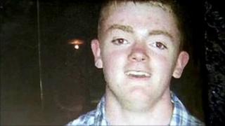 Patrick Dinsmore collapsed while taking part in a match on Sunday