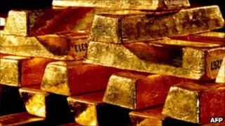 gold ingots