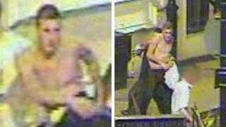 CCTV images of man police want to trace