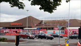 Sainsbury's store at Bramingham Park, Luton