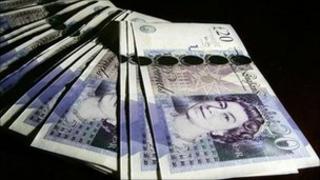 Bank of England genuine £20 notes