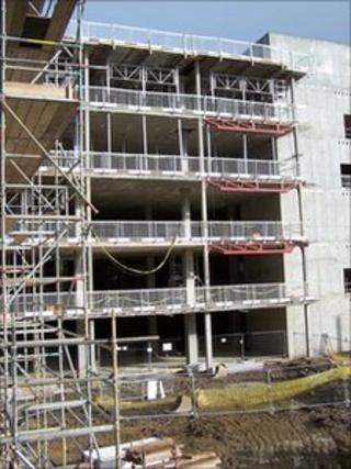 RVI construction site in October 2006