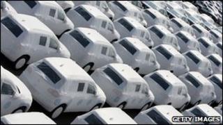 VW cars ready for delivery