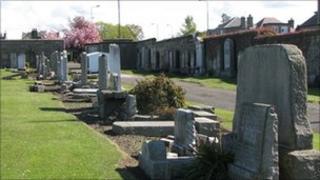 Fallen headstones (Pic: Alan McKinney)