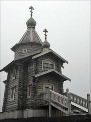 Trinity Church in Antartica