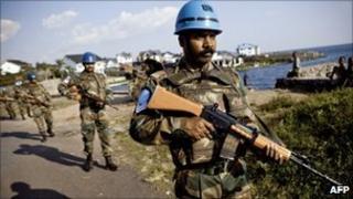 UN peacekeepers in North Kivu province, DR Congo (18 August 2010)