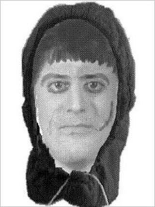 An e-fit of the alleged offender