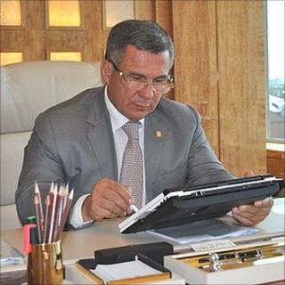 Tatarstan's President Rustam Minnikhanov