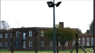 Oakington detention centre in Cambridgeshire