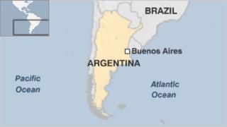 Argentina map
