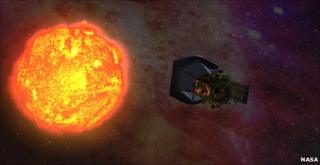 Впечатление художника о Solar Probe Plus