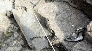 Saxon boat