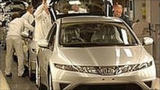 Honda production plant