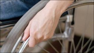 Wheelchair user