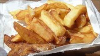 A bag of chips