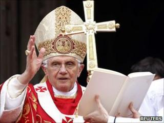 Pope Benedict at Westminster Cathedral