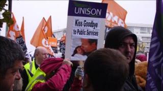 TUC rally Liverpool 19 Sept