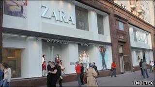 Zara store, Moscow