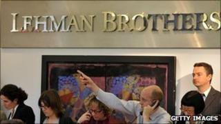 Bidders at Christie's Lehman Brothers auction