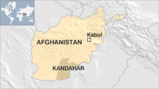Kandahar map